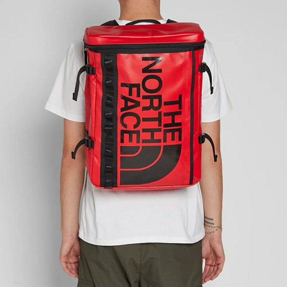 north face box backpack